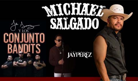 Michael Salgado with Jay Perez & J.R. Gomez Y Los Conjunto Bandits