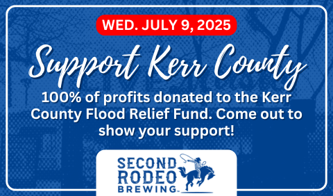 Support Kerr County: 100% of profits donated to the Kerr County Relief Fund